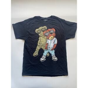 Hard Ten Black Bear T-shirt Size Youth Large